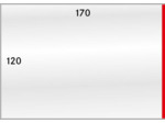 ETUIS PLASTIQUE 170 X 120 MM 884P