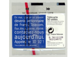 TELECARTE NSB 50 UNITE 04/97 10 10 PRIVATISATION TABLEAU NOIR F727