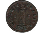 HAITI 1 CENTIME 1831 AN 28 TTB+
