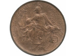 FRANCE 5 CENTIMES DUPUIS 1900 SUP