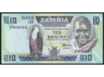 ZAMBIE 10 KWACHA non daté (1980-88) SERIE 128D NEUF W26e
