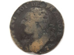 FRANCE 12 DENIERS FRANÇOIS 1792 an 4 T (Nantes) 11gr08 B