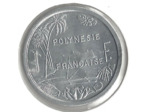 POLYNESIE FRANCAISE 1 FRANC 1965 SUP