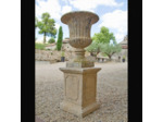 Vase jardin Médicis pierre reconstituée 75cm