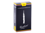 Boîte de 10 anches de saxophone soprano force 3 Vandoren