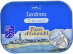 Sardines au naturel 95g ne Phare d Eckmühl