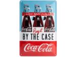 Plaque métal - Coca Cola Buy It By The Case - 20 x 30 cm