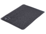Tapis pour bac à litière couleur anthracite - 37x45cm
