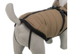 TRIXIE, Manteau PIROU d'hiver avec harnais intégré (sable)