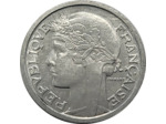 FRANCE 2 FRANCS MORLON ALUMINIUM 1941 SUP (G538)