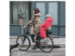 Imperméable enfant pour siège vélo - Rose
