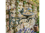 Mangeoire oiseau potence murale 22x13x28cm