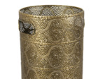 Porte parapluie orient métal doré 56x20x20cm