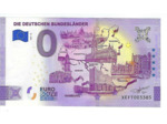 ALLEMAGNE 2021-16 DIE DEUTSCHEN BUNDESLANDER BILLET SOUVENIR 0 EURO