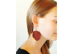 BOUCLES D'OREILLES Plaqué Or