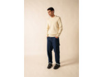 Pull marin uni Cancale 100% laine SAINT JAMES