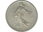 FRANCE 1 FRANC SEMEUSE ARGENT 1906 TB+