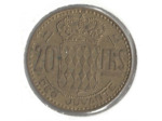 MONACO 20 FRANCS 1951 TTB