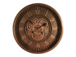 Horloge Clinton laiton verre 46x46x7cm