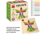FUN BOX 200 BRIQUES - 200 BRIQUES 10 COULEURS