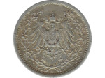 ALLEMAGNE 1/2 MARK 1906 A TTB