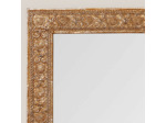 Miroir dentelle indienne résine doré 32x27cm