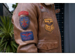 MYT-101980 Blouson aviateur grande taille homme cuir bison