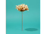 Fleur Hortensi Ocre Polyéthylène 35cm