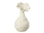 Vase Helix céramique blanc 13x13x24cm