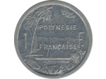 POLYNESIE FRANÇAISE 1 FRANC 1991 TTB+