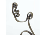 Silhouette sur pied Face bronze 48x8x33cm