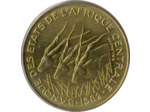 BANQUE DES ETATS DE L'AFRIQUE CENTRALE B.E.A.C 10 FRANCS 1982 SUP