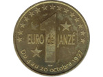 EURO TEMPORAIRE 1 EURO DE JANZE 1997 SUP