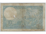 FRANCE 10 FRANCS MINERVE 2-1-1941 SERIE Q.82673 TB-
