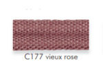Double passepoil vieux rose c177 11mm le mètre 42029