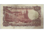 ESPAGNE 100 PESETAS 17 NOVEMBRE 1970 SERIE 2T TTB