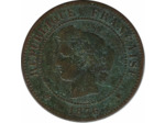 FRANCE 5 CENTIMES CERES 1876 A (Paris) B+