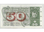 SUISSE 50 FRANCS FRANKEN 07 03 1973 SERIE 44 E 17945 SUP-