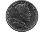 MONACO 1/2 FRANC 1965 TTB