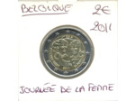 Belgique 2011 2 EURO COMMEMORATIVE JOURNEE DE LA FEMME SUP