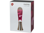 Balvi Lampe Lava Magma Couleur Argent et Rose Lampe avec Lave Originale et Amusante Article de déco m
