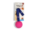 Jouet chien TPR balle avec corde Red Frutti - 6,3cm