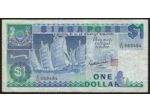 SINGAPOURE 1 DOLLAR Non daté (1987) Série A32 TTB (W18a)