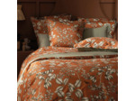 Housse de couette FLEUR D'ORANGER ROUILLE Garnier-Thiebaut
