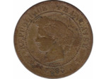 FRANCE 5 CENTIMES CERES 1888 A (Paris) B+