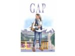 Gap - affiche, carte postale