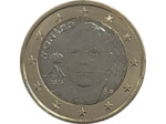MONACO 1 EURO ALBERT II 2025 UNC