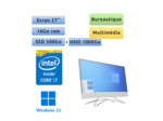 HP All-in-One  27-dp0069nf - Windows 11 - i7 16Go 500Go SSD + 1To HDD - 27 - webcam - tout en un - gain de place