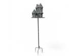 Nichoir oiseaux fer Tour 31x31x170cm