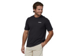 Tee Shirt PATAGONIA P-6 Logo Black